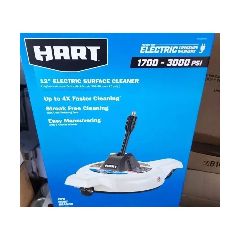 Hart NEW HART 12 in. 3000PSI Electric Pressure Washer Surface