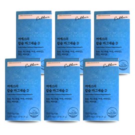 Yeo Esther Calcium Magnesium D 1200mgx30 tablets 6 Calmadi Bone Health Essential Nutrients / 여에스더 칼슘 마그네슘D 1200mgx30정 6개 칼마디 뼈 건강 필수영양소