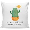 Mr. & Mrs. Panda Decorative Cushion Cactus Sun Gift Sofa