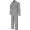 Red Kap Men's Snap Front Cotton Coverall, Oversized Fit, Long