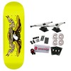 Anti Hero Skateboard Complete Shaped Eagle Horse Pill Yellow 10"