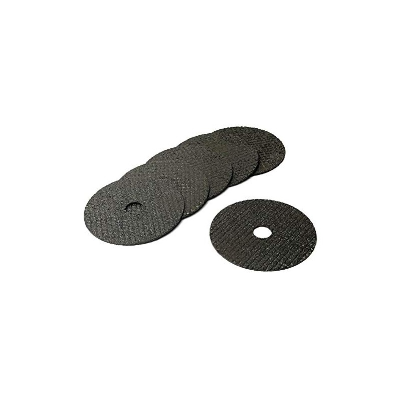 JOUNJIP 2" Inch Black Metal Cutting Discs - 6-Pack, Fits