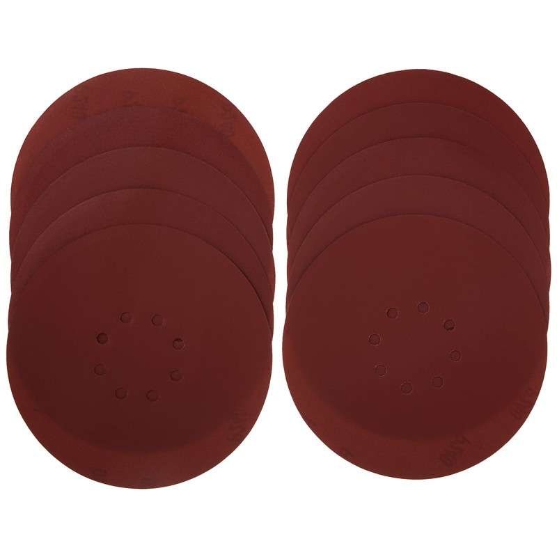 WEN 6369SP240 240-Grit Hook and Loop 9-Inch Drywall Sander Sandpaper,