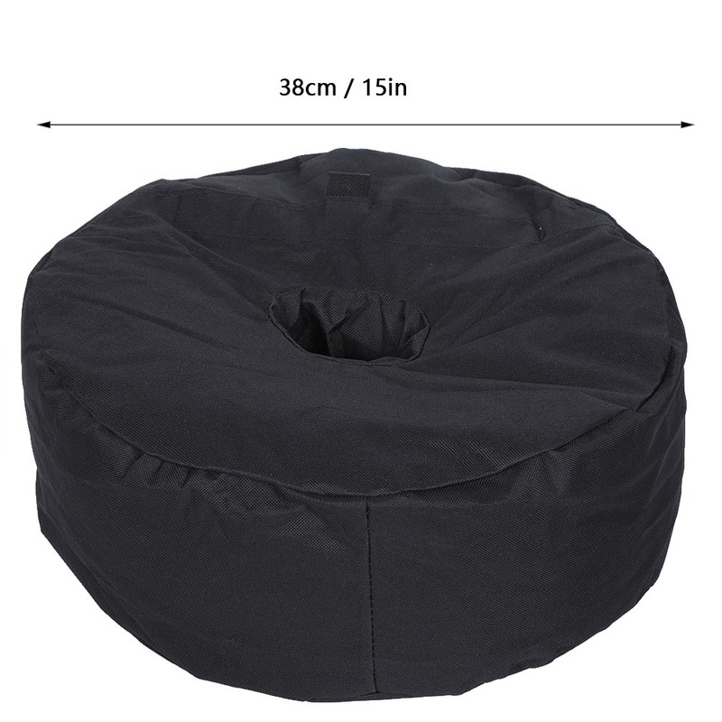 Outdoor Round Umbrella Base Weight Bag Folding Sandbag Sand Bags
