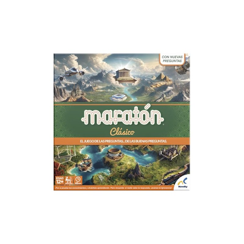 Maratón Juego De Mesa En Familia - Novelty Corp