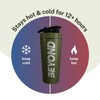 Beyond Fitness Premium Insulated Stainless Steel Protein Blender, Shaker Supplement