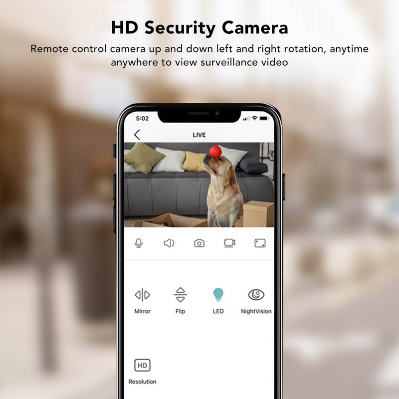 Security Home Camera 1080P HD WiFi Night Vision 2 Way