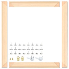 Falling in Art DIY Canvas Stretcher Bars, 12x16 Canvas Framing Kit, Wood Stretcher Frames for Paintings, Posters, Prints