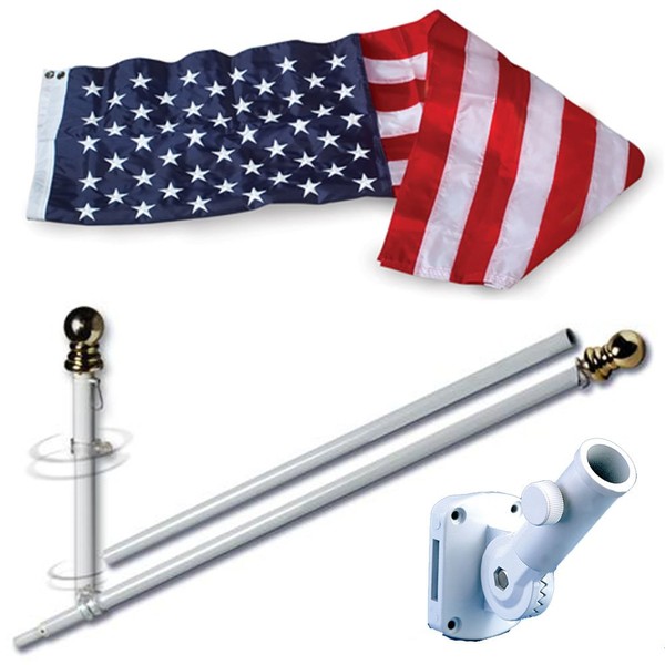 Allied Flag American Home Nylon 3 by 5-Feet US Flag