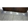 Ventilkappenkönig Draught Excluder Grey Beige - Perfect Fit 90 cm