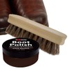 JobSite Premium Leather Boot & Shoe Polish Cream - Restores,