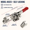 Adjustable Toggle Clamp Latch, 304 Stainless Steel or Galvanized Iron