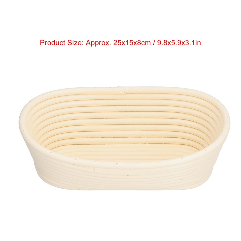 Proofing Basket for Bread Baking 25 x 18 x 8