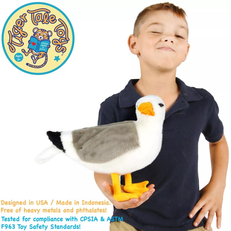 VIAHART Seamus The Seagull | 12 Inch Stuffed Animal Plush