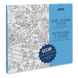 Omy Giant Colouring Poster for Kids - Ocean