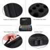 ShellKingdom Battery Organizer Storage Case with Tester, Battery Vault Case
