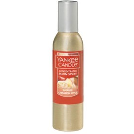 Yankee Candle Concentrated Air Freshener Room Spray, Odor Eliminator for Home, Bathroom, Sugared Cinnamon Apple, 1.5 Oz (Pack of 1)