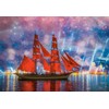 Castorland C-104482-2 Puzzle 1000 pièces : Frégate Rouge, Colourful