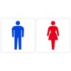 Men's Toilet Women's Toilet Set 1 Piece High Weather Resistant