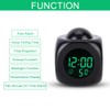 Projection Clock Multifunctional Digital Clock Snooze Backlight for Home with