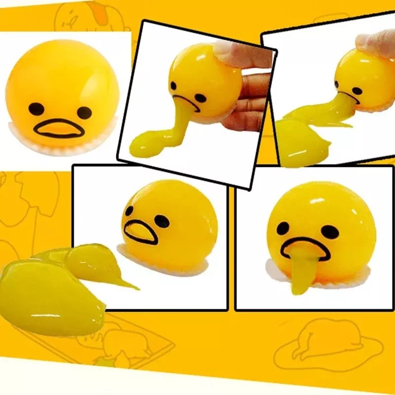 OEM Bola Antiestres Yema De Huevo Expulsa Y Absorbe Su
