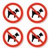 No need to carry dogs, prohibited signs: P021 - DIN