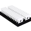 Hamtery 50 Pcs Acrylic Embroidery Floss Bobbins Blank Refill Set