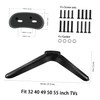 ULTECHNOVO 2Pcs Tv Mount Stand Brackets for Tvs Plastic Tabletop