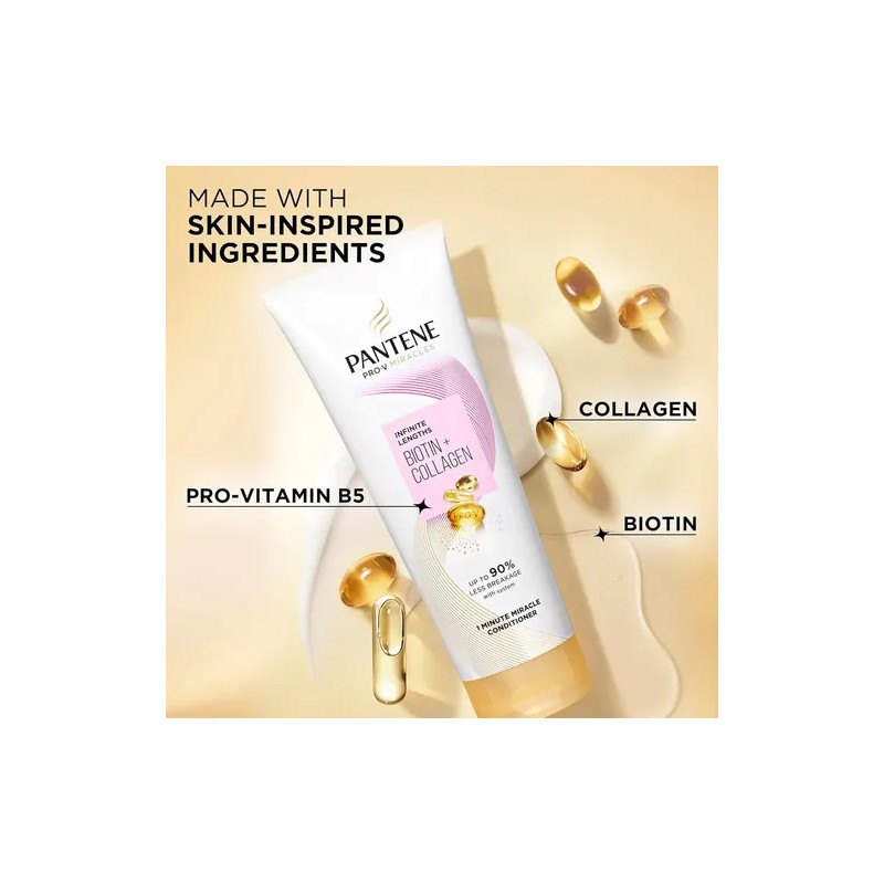 Acondicionador Pantene Pro Miracles Infinite Lengths