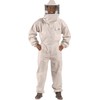 Bees & Co U75 Natural Cotton Beekeeper Suit with Square