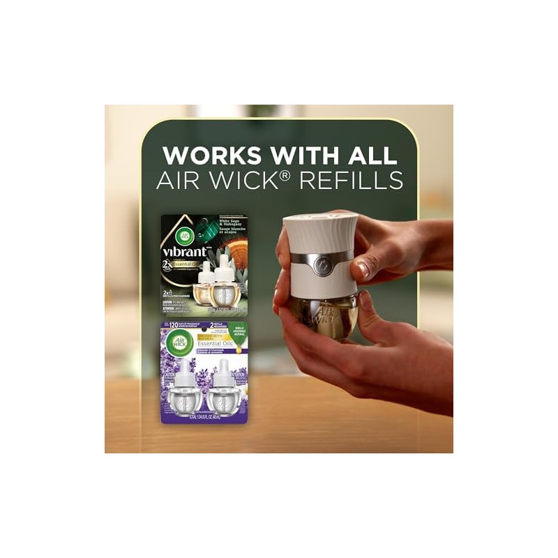 AIR WICK® SCENTED OIL - Kit - 1+1 Pulse Vibrant™