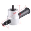 Double Head Sheet Metal Cutter Kit 360 Degree Adjustable Electric