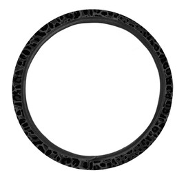 CLOHOMIN Black Leopard Print Car Steering Wheel Cover Fits for Most Car SUV Sedan Interior Decor 15 Inch Auto Steering Wheel Accessories Universal Steering Wheel Protector Case