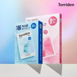 Toriden [SET] 토리든 다이브인 히알루론산 마스크 27ml 10매 + 셀메이징 저분자 콜라겐 하이드로겔 마스크 4매 [SET] Toriden Dive-In Hyaluronic Acid Mask 27ml 10 Sheets + Cell Meizing Low Molecular Collagen Hydrogel Mask 4 Sheets