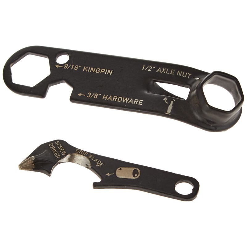 Skateboard Tune Up Kit by Collective, Universal Skate Tool With