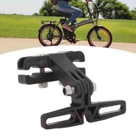 Electric Tail Light Bracket,ABSRear Rack Light Mounting Bracket,Stainless Steel Rear Light Mount for Cycling Enthusiasts