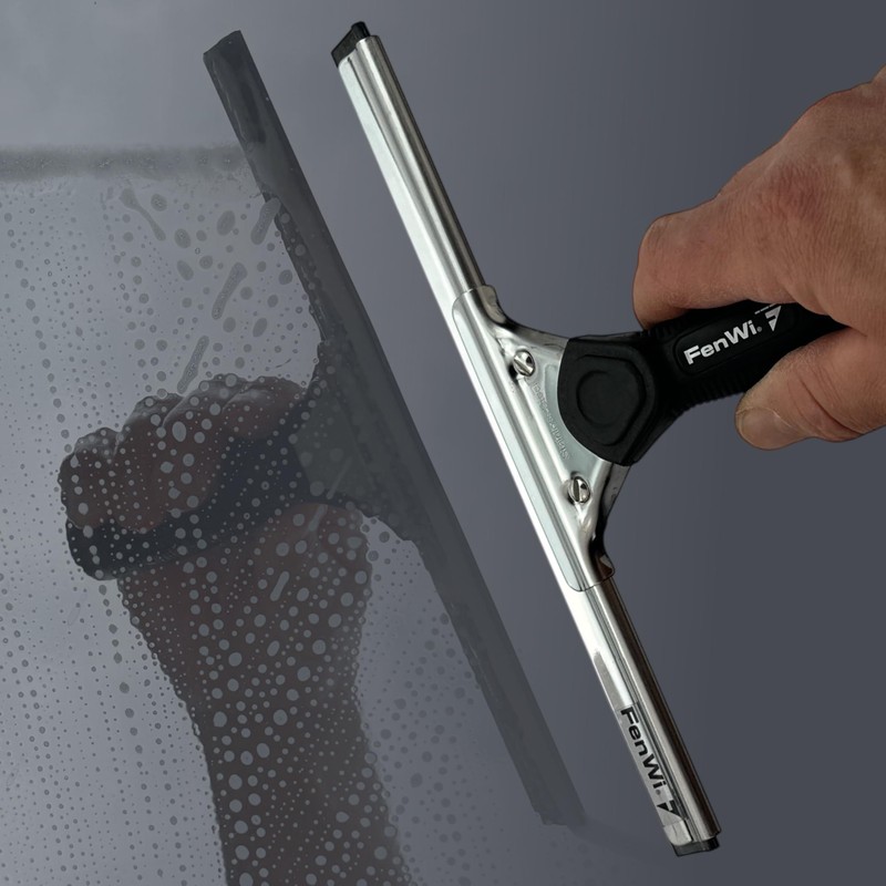 FenWi Window Squeegee 25 cm Wide / Shower Squeegee /