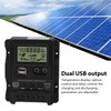 K1688 Solar Charge Controller PWM Dual DC with Black Shell