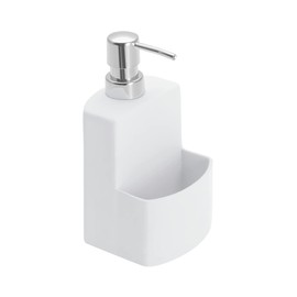 Wenko 3620115100 Washingup Liquid Dispenser True Colours Festival White SoftTouch Surface, Capacity 0.38 L, Ceramic SoftTouch Ceramic, 10 x 18 x 10 cm, White