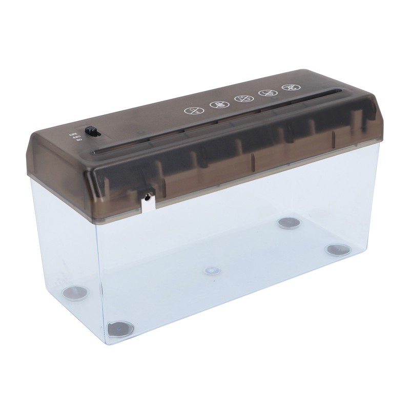 Strip Cut Paper Shredder USB Or Battery Powered Electric A4