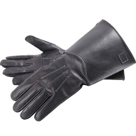 DEGNER Gauntlet Gloves / GAUNTLET GLOVES WG-36 (L, Black/Black)