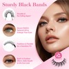 False Eyelashes 20 Pairs 3D Fake Lashs Natural Look Soft