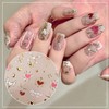 1 Sheet Heart Nail Art Stickers Decals Self-Adhesive Star Nail