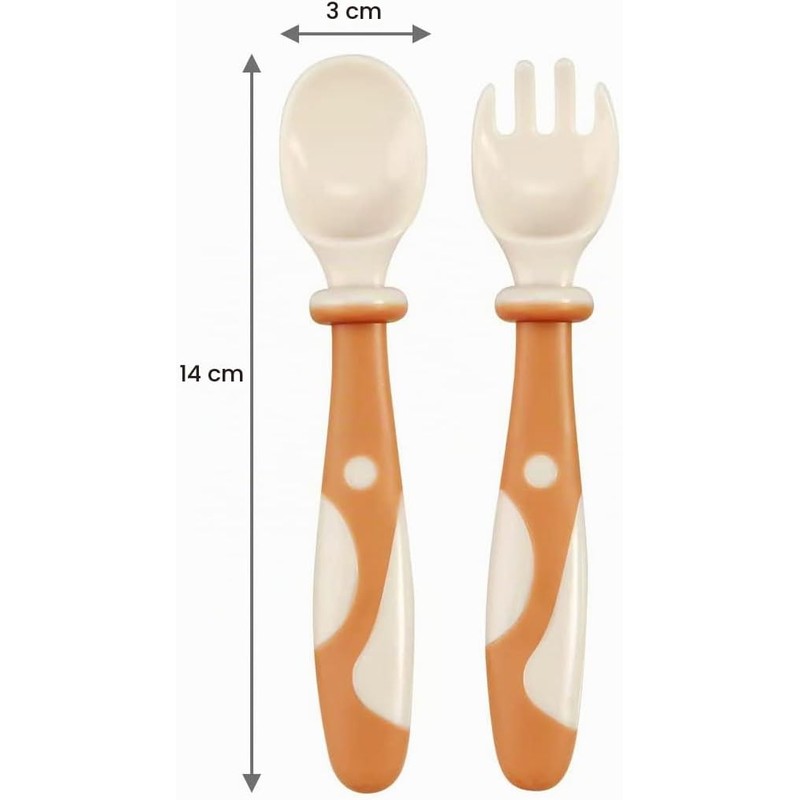Cucharas de silicona para bebé PandaEar L01 – Set de