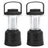 2Pcs COB LED Camping Lamp Portable Night Light with Compass