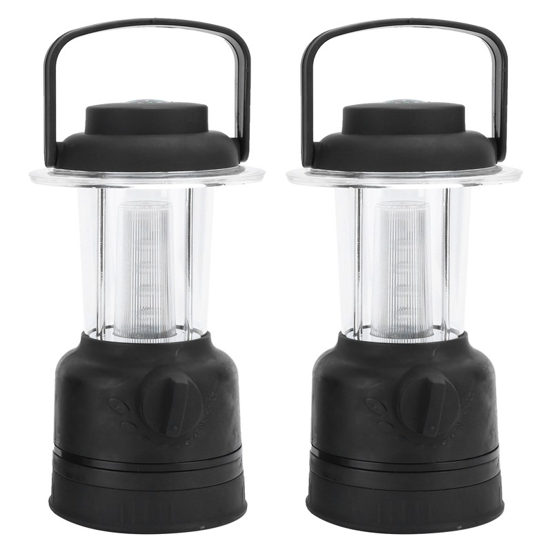 2Pcs COB LED Camping Lamp Portable Night Light with Compass