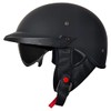 Motorcycle Half Helmet with Sun Visor Motorcycle Helmets for Men