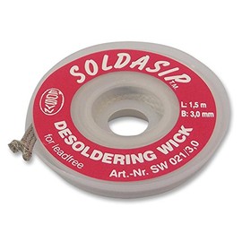 EDSYN SW021/3,0 DESOLDERING BRAID, PB-FREE, 3.0MMX1.5M (1 piece)