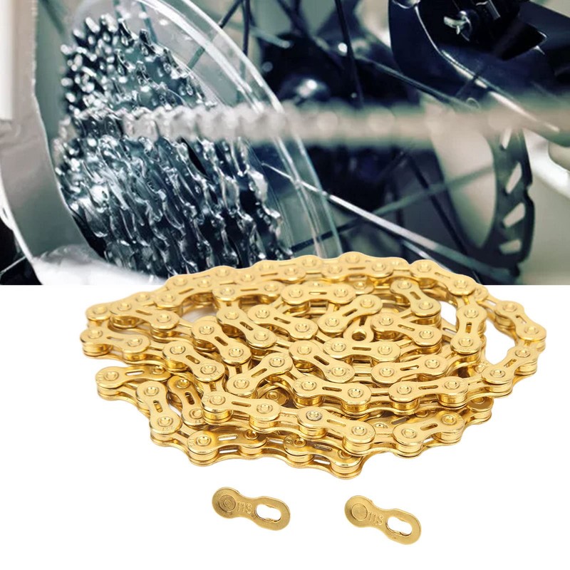 11 Speed Alloy Steel Cycle Chain, Semi Hollow Lightweight Chain,
