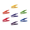 trendfinding 70 Rainbow Clothes Pegs Colourful with Stainless Steel Springs